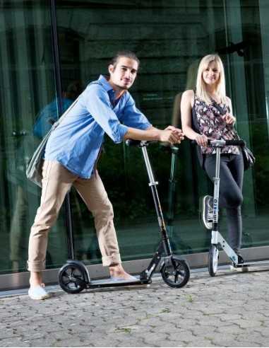 Micro White - Black - PU 200 mm