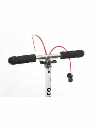 Micro White Interlock 