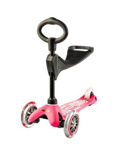 MINI MICRO 3-EN-1 DELUXE PUSH ROSE