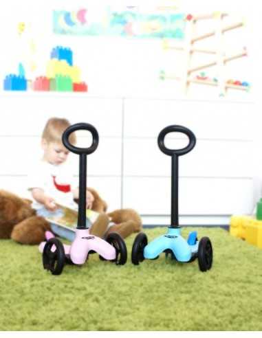 MINI MICRO 3-EN-1 DELUXE PUSH AQUA