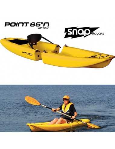 Kayak modulable SNAP solo (seat on top 1 place) - jaune