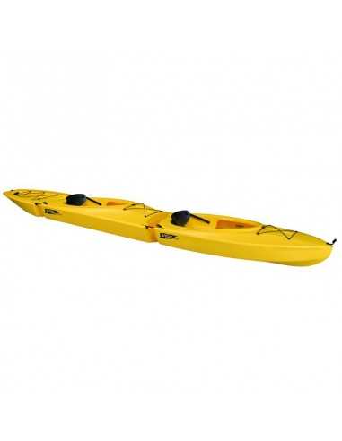 SCOUT tandem (seat on top 2 places) - Kayak modulable jaune