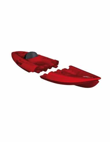 TEQUILA solo (seat on top 1 place) - Kayak modulable - rouge