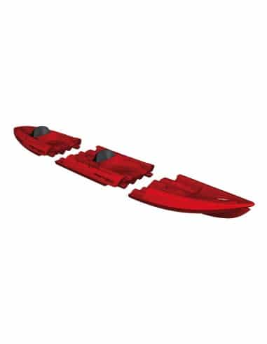 TEQUILA tandem (seat on top 2 places) - Kayak modulable - rouge