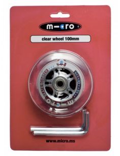 Micro Roue AR transparente 100 mm