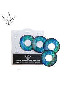 BLUNT Stickers Roues 120 MM HOLLOW Blue Eye