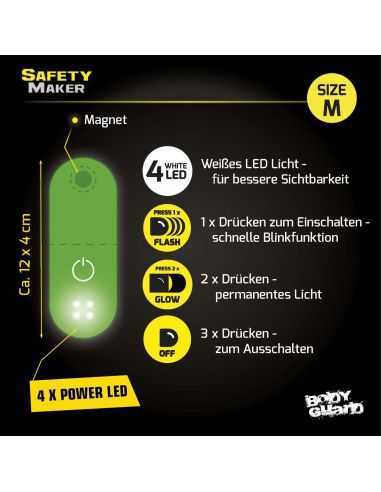 Safety Maker Lumière LED Magnet clipsable