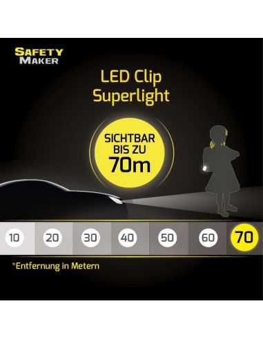 Safety Maker Lumière LED Magnet clipsable